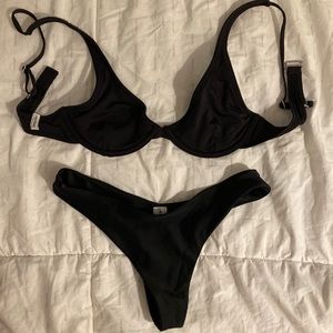 Black bikini - rhythm top